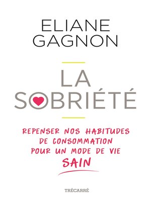cover image of La Sobriété
